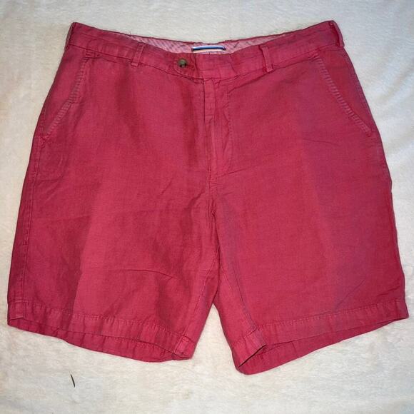 Peter millar cotton linen silk seaside short size 34 - Picture 2 of 6